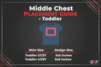 Middle Chest Placement Guide - Toddler