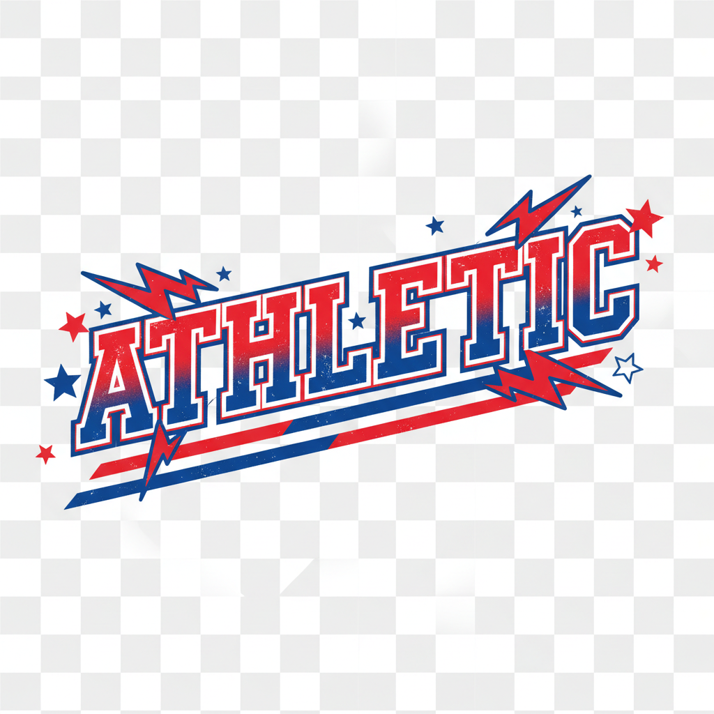 Sports Athletic DTF Design